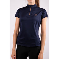 Montar Poloshirt Everly Rosegold Navy Montar Poloshirt Everly Rosegold Navy