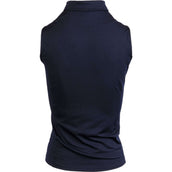 Montar Poloshirt Fiona Senza Maniche Navy Montar Poloshirt Fiona Senza Maniche Navy