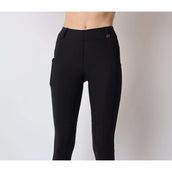 Montar Leggings da Equitazione Michelle Rosegold Logo Nero Montar Leggings da Equitazione Michelle Rosegold Logo Nero