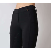 Montar Leggings da Equitazione Michelle Rosegold Logo Nero Montar Leggings da Equitazione Michelle Rosegold Logo Nero