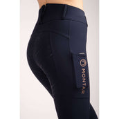 Montar Leggings da Equitazione Michelle Rosegold Logo Navy Montar Leggings da Equitazione Michelle Rosegold Logo Navy