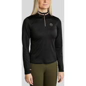 Montar Longsleeve MoGlenda Brushed Nero Montar Longsleeve MoGlenda Brushed Nero