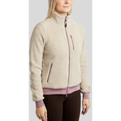 Montar Felpa con cappuccio e zip MoEbba Teddy Dusty Rose Montar Felpa con cappuccio e zip MoEbba Teddy Dusty Rose