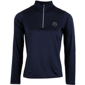Montar Polo Everly Crystal Logo Maniche Lunghe Navy Montar Polo Everly Crystal Logo Maniche Lunghe Navy