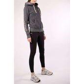 Montar Felpa con cappuccio e zip Macie Rosegold Logo Grigio Montar Felpa con cappuccio e zip Macie Rosegold Logo Grigio