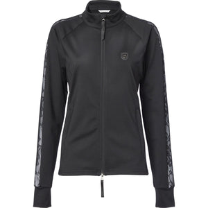 Mountain Horse Felpa con cappuccio e zip Opal Tech Nero Mountain Horse Felpa con cappuccio e zip Opal Tech Nero