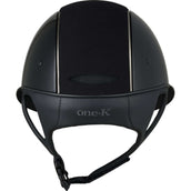 OneK Casco da equitazione Avancé Glossy Chamude Nero OneK Casco da equitazione Avancé Glossy Chamude Nero