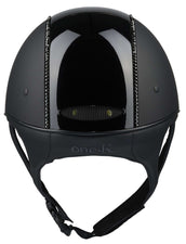 OneK Casco da equitazione Mips Defender Matt Glossy Top Nero OneK Casco da equitazione Mips Defender Matt Glossy Top Nero