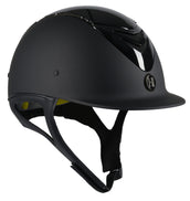 OneK Casco da equitazione Mips Defender Matt Glossy Top Nero OneK Casco da equitazione Mips Defender Matt Glossy Top Nero