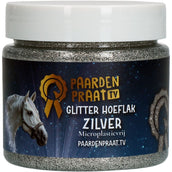 Paardenpraat Lucido per zoccoli Glitter Argento Paardenpraat Lucido per zoccoli Glitter Argento