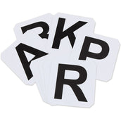 Shires Lettere di dressage Bianco Shires Lettere di dressage Bianco