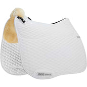 Stübben Sottosella Streamline Pelle di agnello da dressage Bianco Stübben Sottosella Streamline Pelle di agnello da dressage Bianco