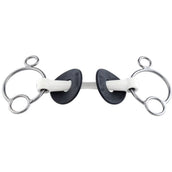 Trust Pessoa Snaffle ad Anelli Liberi Inno Sense 2,5 Ring Port Medium 15mm Trust Pessoa Snaffle ad Anelli Liberi Inno Sense 2,5 Ring Port Medium 15mm