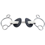 Trust Pessoa Snaffle ad Anelli Liberi Inno Sense 2,5 Ring Port Medium 15mm Trust Pessoa Snaffle ad Anelli Liberi Inno Sense 2,5 Ring Port Medium 15mm