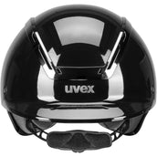 Uvex Casco da equitazione Exxeed Shiny Chrome Nero Uvex Casco da equitazione Exxeed Shiny Chrome Nero