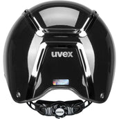 Uvex Casco da equitazione Exxeed Shiny Chrome Nero Uvex Casco da equitazione Exxeed Shiny Chrome Nero