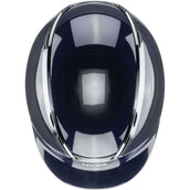 Uvex Casco da equitazione Exxeed Shiny Chrome Navy Uvex Casco da equitazione Exxeed Shiny Chrome Navy