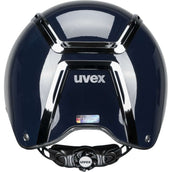 Uvex Casco da equitazione Exxeed Shiny Chrome Navy Uvex Casco da equitazione Exxeed Shiny Chrome Navy