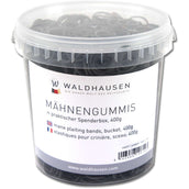 Waldhausen Elastici per Criniere Nero Waldhausen Elastici per Criniere Nero
