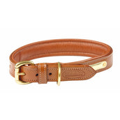 WeatherBeeta Dog Collar Pelle imbottita Tan WeatherBeeta Dog Collar Pelle imbottita Tan