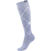 ELT Calze da Equitazione Argyle Blue Grey ELT Calze da Equitazione Argyle Blue Grey