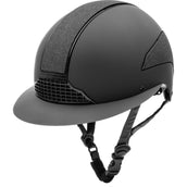 Swing Casco da equitazione H24 Lady Shine Nero opaco Swing Casco da equitazione H24 Lady Shine Nero opaco