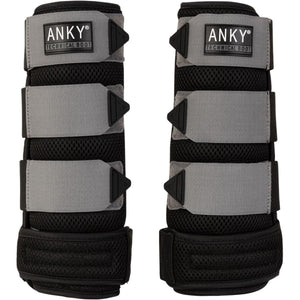 ANKY Protezione gambe 3 in 1 3D Mesh Black/Steel Grey ANKY Protezione gambe 3 in 1 3D Mesh Black/Steel Grey