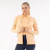 ANKY Felpa con cappuccio e zip Jersey ATC261105 Peach Fuzz ANKY Felpa con cappuccio e zip Jersey ATC261105 Peach Fuzz