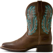 Ariat Stivali Western Round Up Filly Donne Dark Cacao Ariat Stivali Western Round Up Filly Donne Dark Cacao