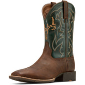 Ariat Stivali Western Sport Outdoor Uomini Brown Oiled/Tack Green Ariat Stivali Western Sport Outdoor Uomini Brown Oiled/Tack Green