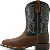 Ariat Stivali Western Hybrid Ranchwork H2O Uomini Tavern Taupe/Dark Denim Ariat Stivali Western Hybrid Ranchwork H2O Uomini Tavern Taupe/Dark Denim