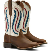 Ariat Stivali Western Hybrid Ranchwork Venttek Donne Distressed Brown/Crema Ariat Stivali Western Hybrid Ranchwork Venttek Donne Distressed Brown/Crema