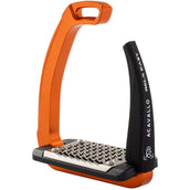 Acavallo Staffe REL-X Easy Arancione/Nero Acavallo Staffe REL-X Easy Arancione/Nero