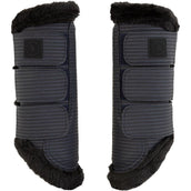 BR Parastinchi AW25 Majestic Fur Joy Blazer blu scuro BR Parastinchi AW25 Majestic Fur Joy Blazer blu scuro