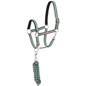 Premiere Set Cavezza AW25 con Moschettone Duck Green Premiere Set Cavezza AW25 con Moschettone Duck Green