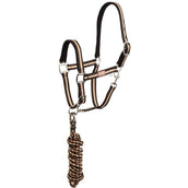 Premiere Set Cavezza AW25 con Gancio di Panico Turkish Coffee Premiere Set Cavezza AW25 con Gancio di Panico Turkish Coffee