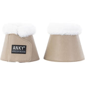 ANKY Stivaletti a Campana Fur ATB232004 Greige ANKY Stivaletti a Campana Fur ATB232004 Greige