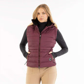 ANKY Gilet AW25 Padded Windsor Wine ANKY Gilet AW25 Padded Windsor Wine