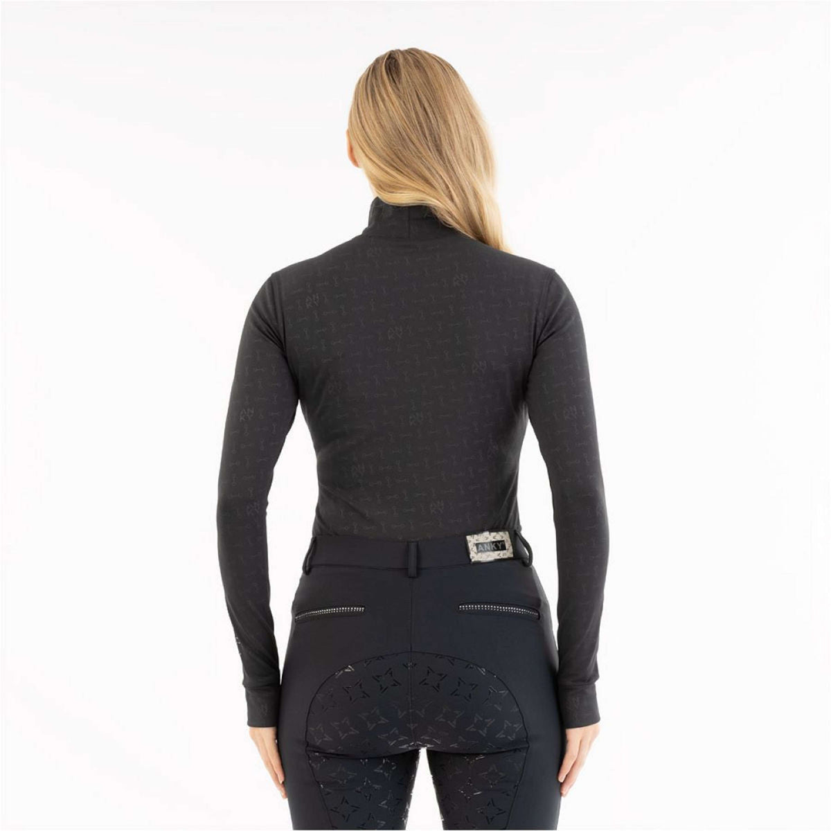 ANKY Shirt AW25 Mockneck Nero ANKY Shirt AW25 Mockneck Nero