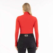 ANKY Shirt AW25 Mockneck Equestrian Red ANKY Shirt AW25 Mockneck Equestrian Red