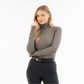 ANKY Shirt AW25 Mockneck Argento ANKY Shirt AW25 Mockneck Argento