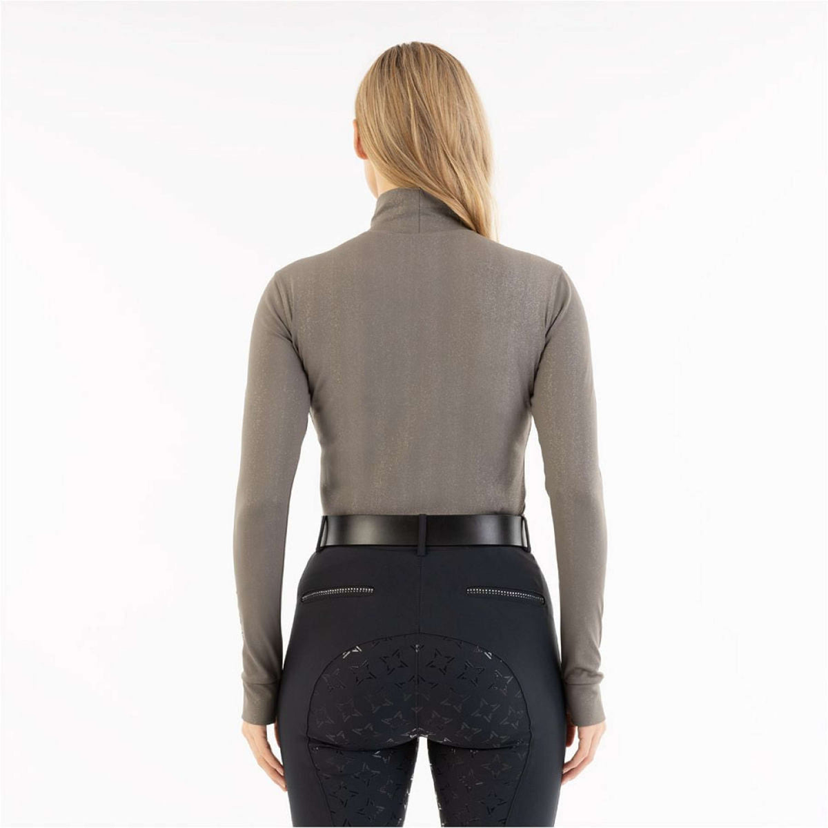 ANKY Shirt AW25 Mockneck Argento ANKY Shirt AW25 Mockneck Argento