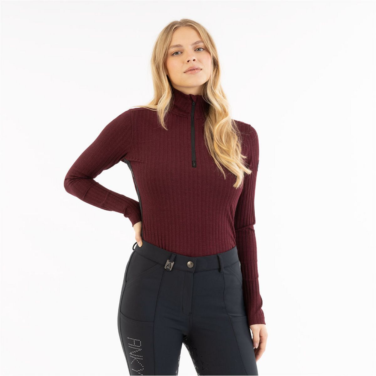 ANKY Maglione AW25 Windsor Wine ANKY Maglione AW25 Windsor Wine