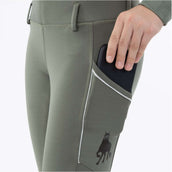 BR Leggings da Equitazione Diwa Verde Agave BR Leggings da Equitazione Diwa Verde Agave