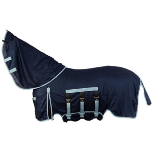 BR Coperta Antimosche SS26 con Cappuccio Rimovibile Pageant Blue BR Coperta Antimosche SS26 con Cappuccio Rimovibile Pageant Blue