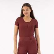 BR Maglietta Klaasje New Maroon BR Maglietta Klaasje New Maroon