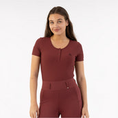 BR Maglietta Klaasje New Maroon BR Maglietta Klaasje New Maroon