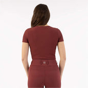 BR Maglietta Klaasje New Maroon BR Maglietta Klaasje New Maroon