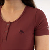 BR Maglietta Klaasje New Maroon BR Maglietta Klaasje New Maroon