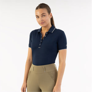 BR Polo Shirt Kiara Pageant Blue BR Polo Shirt Kiara Pageant Blue